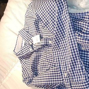 Nwt Crown and Ivy Boys button down shirt sz xl